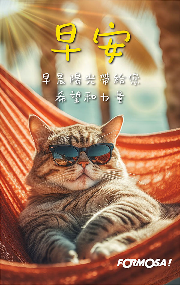 LINE日常問候圖免費下載-FORMOSA!貼圖酷