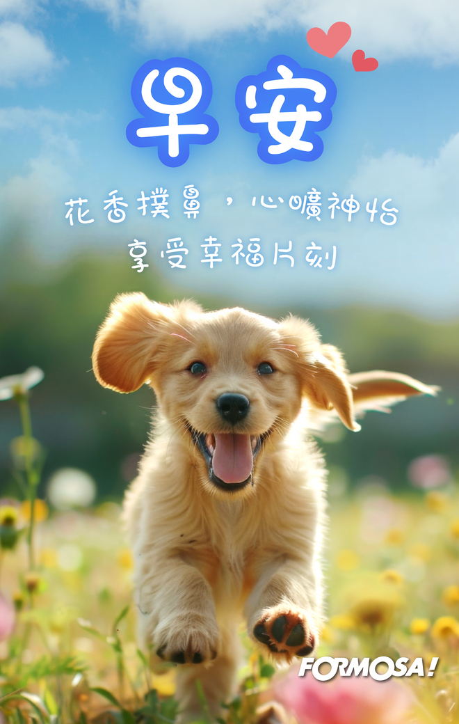 早安問候圖！LINE長輩圖免費下載-FORMOSA!貼圖酷