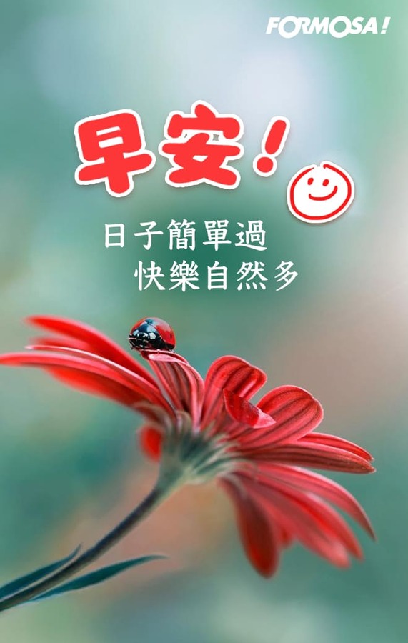 早安問候圖！LINE長輩圖免費下載-FORMOSA!貼圖酷