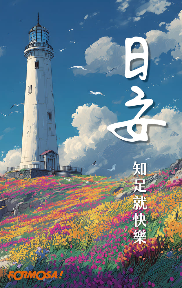 日安知足就快樂｜FORMOSA!貼圖酷