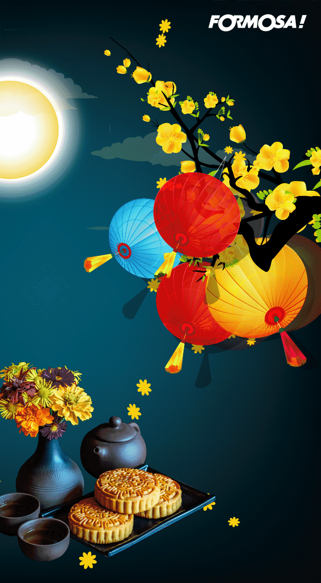 中秋節快樂-FORMOSA！貼圖酷